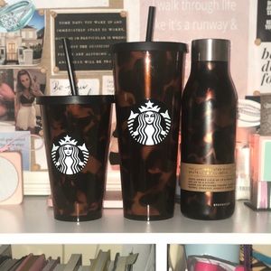 starbucks tortoise Tumbler Set